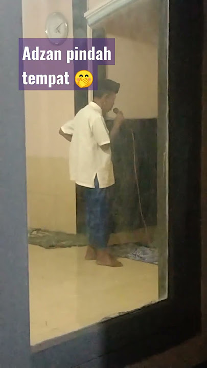 kakek kakek adzan lucu banget #shorts #adzan