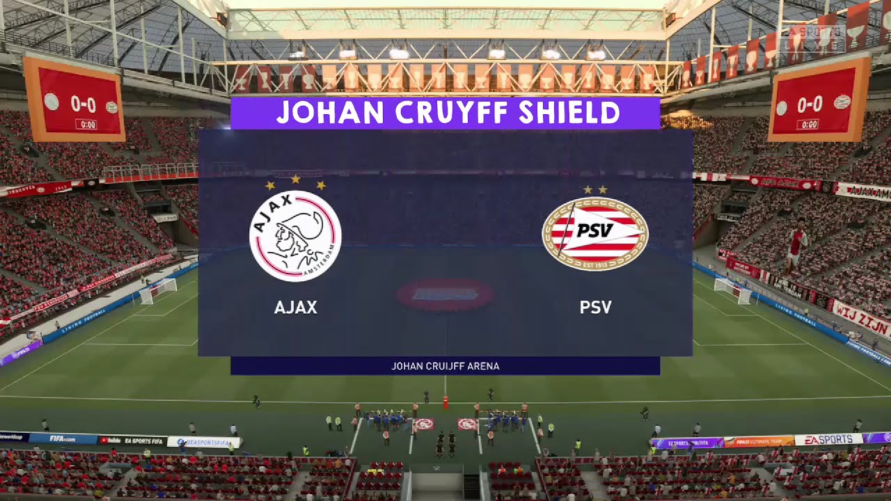 ⚽ Ajax vs PSV ⚽ | Johan Cruyff Shield (07/08/2021) | Fifa 21