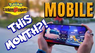 Pokemon Chdanions Releasing This Month For Mobile