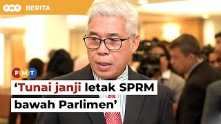Wakil rakyat PKR tuntut Anwar tunai janji letak SPRM bawah Parlimen