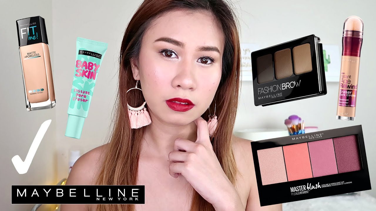 MAYBELLINE ONE BRAND MAKEUP TUTORIAL PHILIPPINES YouTube
