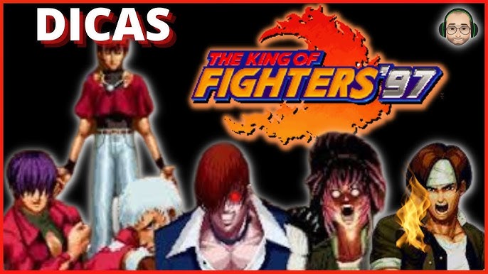 Alguns personagens de The King of Fighters 97 com Scam HD IA 