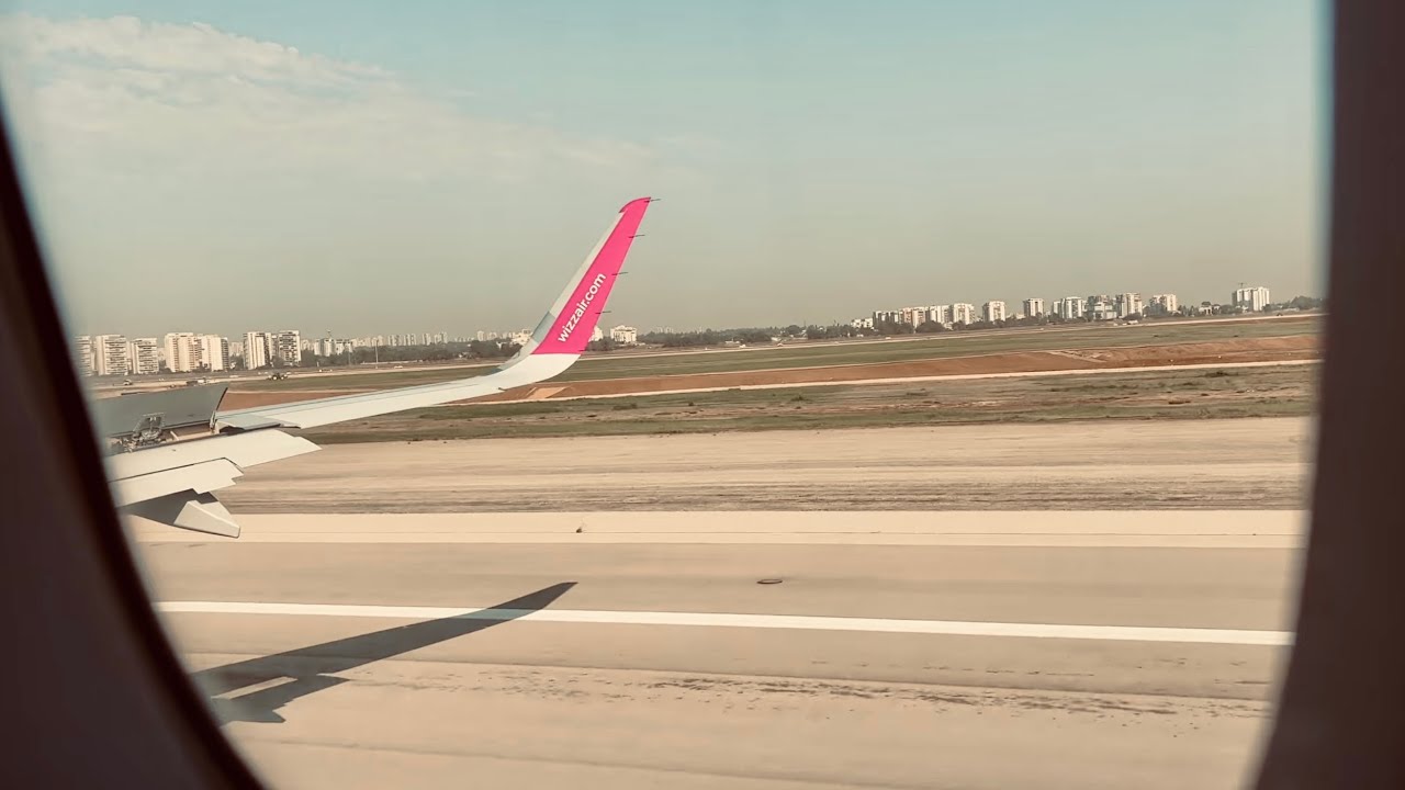 Полет на самолете ✈️  из Варшавы | Вид из иллюминатора