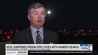 SCDC Surprises prison employees with random search, statewide effort to catch contraband