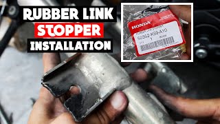 Rubber Link Stopper Replacement | Honda Beat FI V2