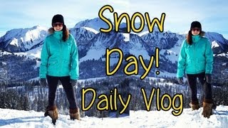 Snow Day! ♡ Jan 12 2013 Vlog