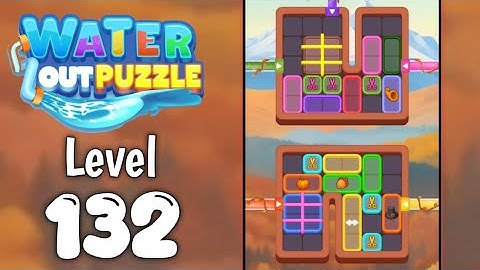 Water Out Puzzle Level 132 Walkthrough