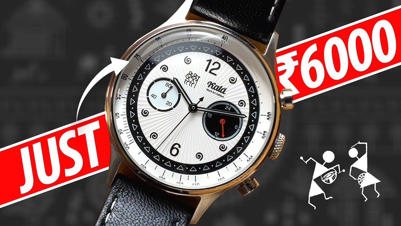 Эти часы Warli Art стоимостью 6000 рупий имеют САМЫЙ ЛУЧШИЙ циферблат! 👑