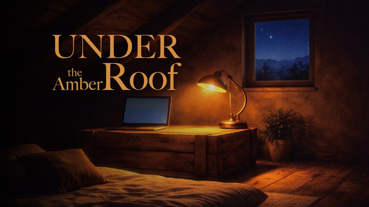 Under the Amber Roof | 72 BPM Warm Lofi for Late Night Work