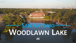 Woodlawn Lake Park  San Antonio, Texas  | 4K drone footage