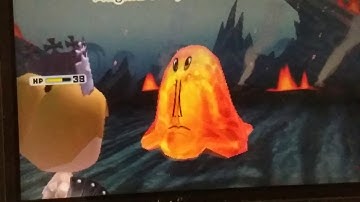Miitopia with ROBLOX Flicker Characters: Magma Minji Slime Boss