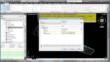 AutoCAD Civil 3D 2014 Tutorial | Adding Contours To A Surface