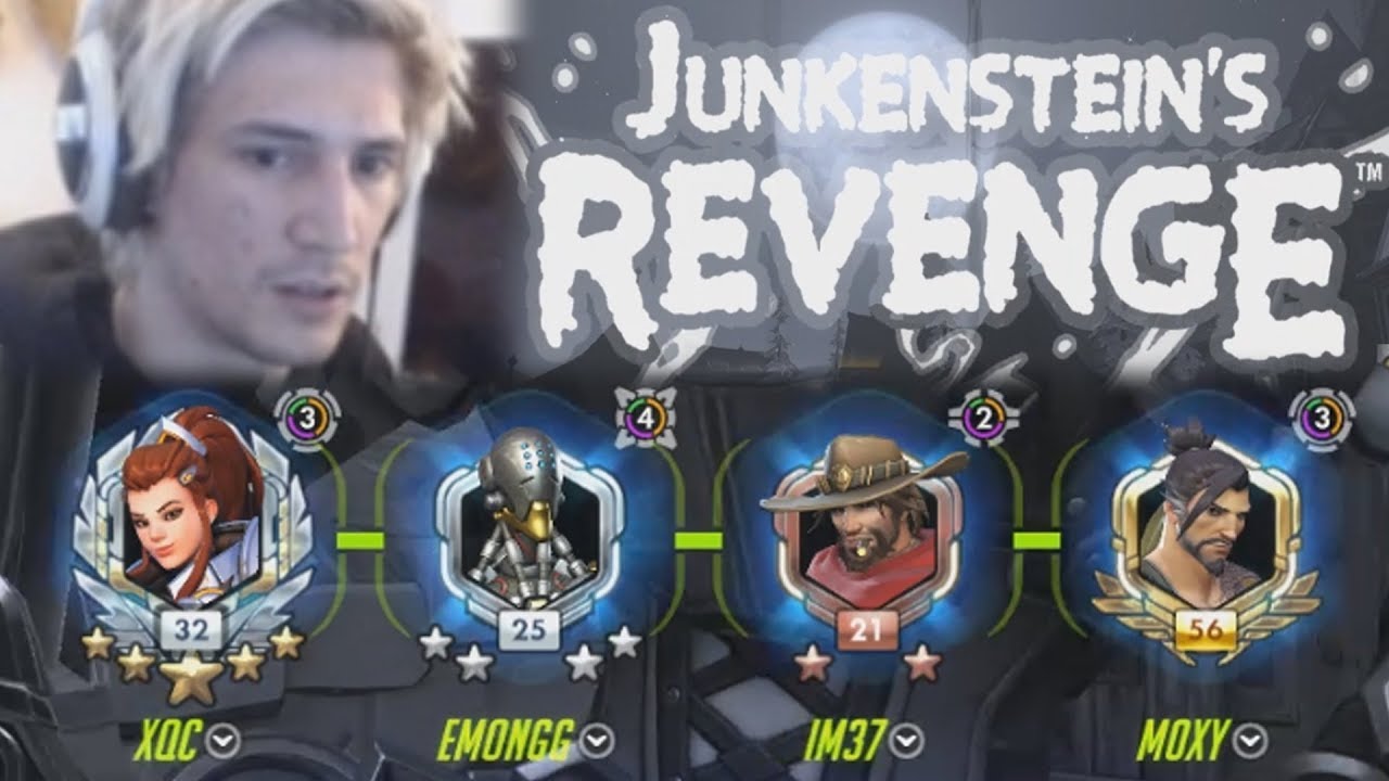 xQc HALLOWEEN EVENT with Moxy, Emongg, Jin (IM37) - Junkstiens Revenge