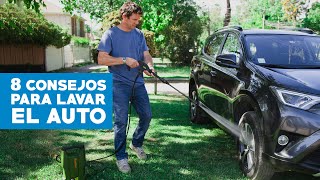 8 consejos para lavar el auto correctamente