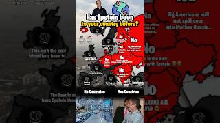 Has Epstein been to your country before? (meme)| ItaliaMapping #fypシ゚viral #mapping #geography #map