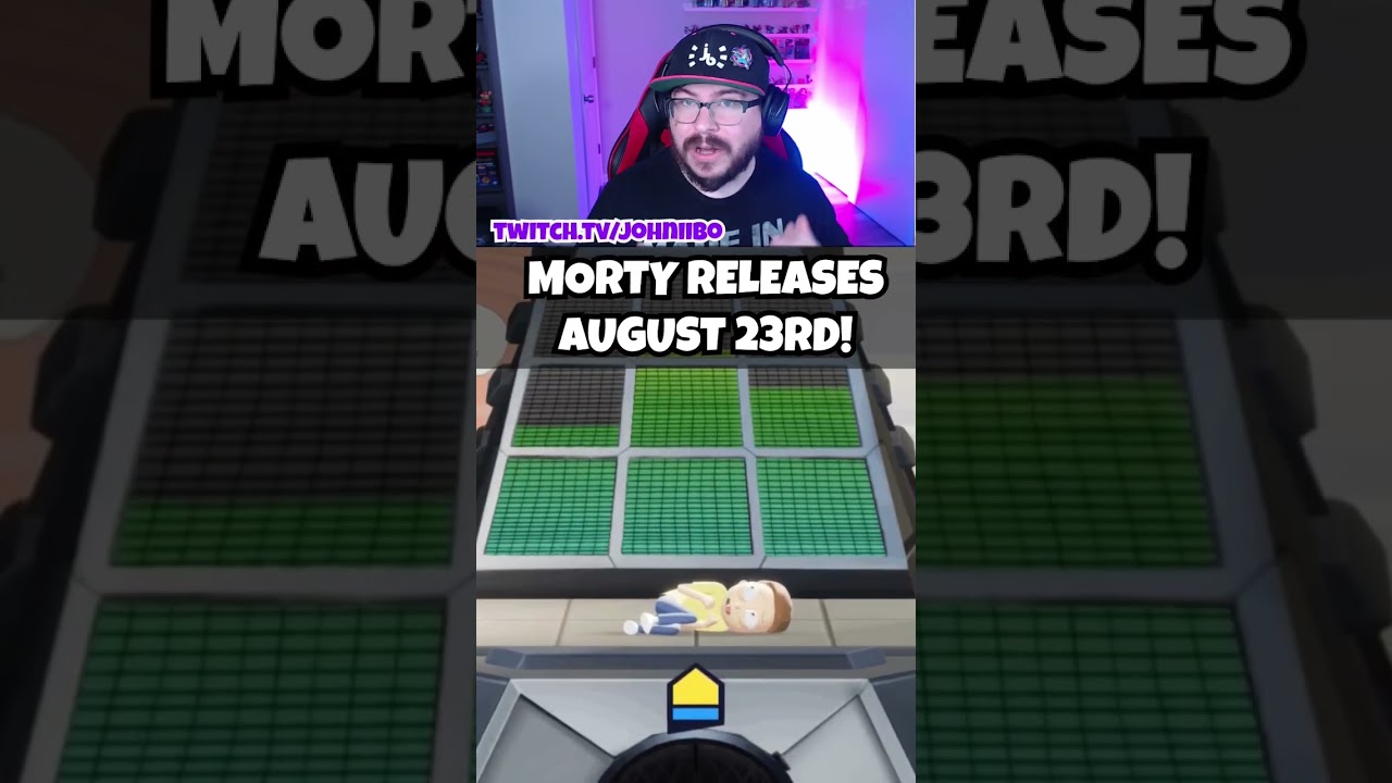 Morty comes to Multiversus tomorrow!