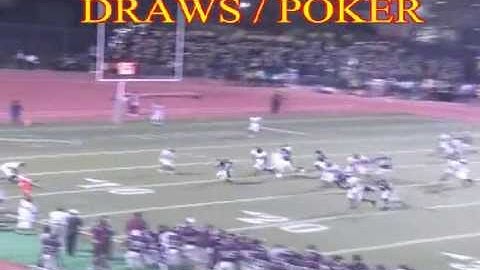 HYBRID WEST COAST OFFENSE RUN GAME-ONE BACK DRAWS-POKER