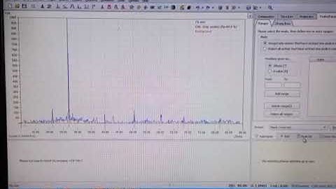 how to find the peak intensity in XRD graphic pattern