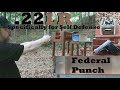 ✔️FINALLY! .22 LR Specifically for Self Defense - Federal Punch (.22 LR Flat Nose VS .38 SPL LSWC)