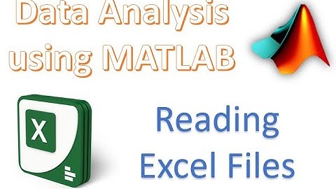 Data Analysis using MATLAB: Reading Excel File and visualizing the data interactively 1