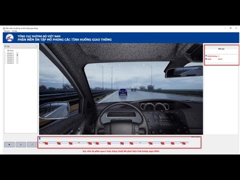 Tải Phần mềm mô phỏng các tình huống giao thông dùng cho đào tạo lái xe ô tô mới nhất v1.2 – 06/2022