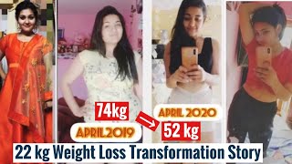 Brilliant Weight Loss Transformation Story | How She Lost 22 Kgs with Healthy Diet in PCOD | Hindi