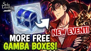 INSANE NEW EVENT! MORE FREE GAMBA BOXES! LIU ZHIGANG UPDATE DETAILS - Solo Leveling: Arise
