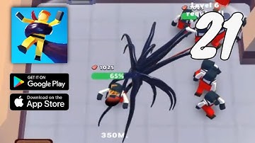 Alien Invasion: RPG Idle Space Gameplay Walkthrough Part 21 - Level 5 (Android, IOS)