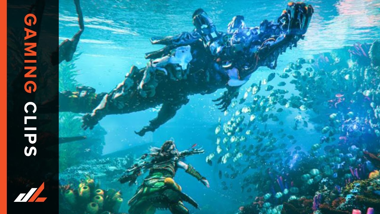 Horizon Forbidden West NEW Underwater Gameplay YouTube