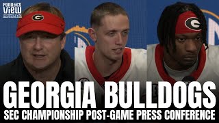 Kirby Smart & Georgia Bulldogs React to SEC Championship Loss vs. Alabama, CFP Chances After Loss