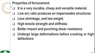 Ferrocement All Lecture by Md Hamidul Islam, Lecturer, Dept of BECM, KUET