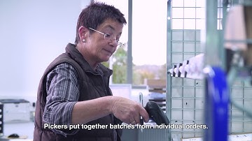 Case study: Batch and multi-user picking of very small parts for Schölly Fiberoptic with Kardex