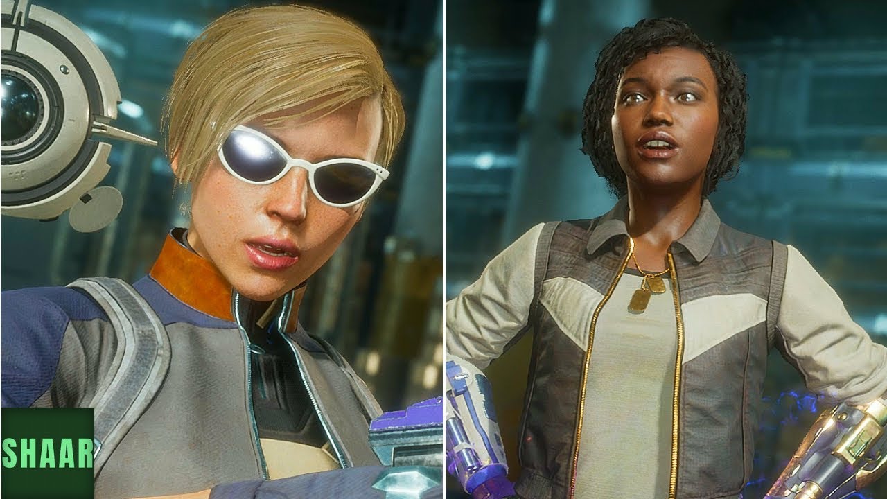 Mortal Kombat 11 Cassie Cage Vs Jacqui Briggs All Intros Dialogues