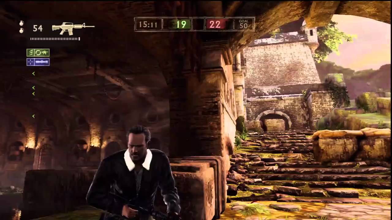 Uncharted 2 Multiplayer Match 65 HD (Deathmatch, The Fort)