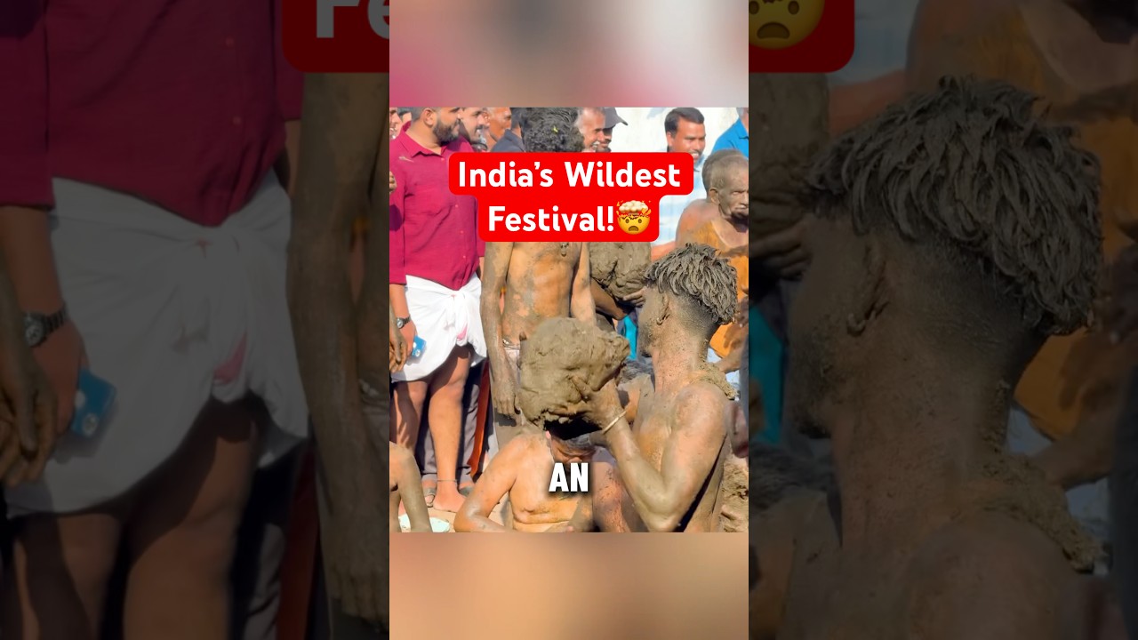 This Indian Festival Gets REALLY Messy!