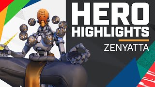 Viol2t the Most CRACKED Zenyatta?! | Hero Highlights — Zenyatta