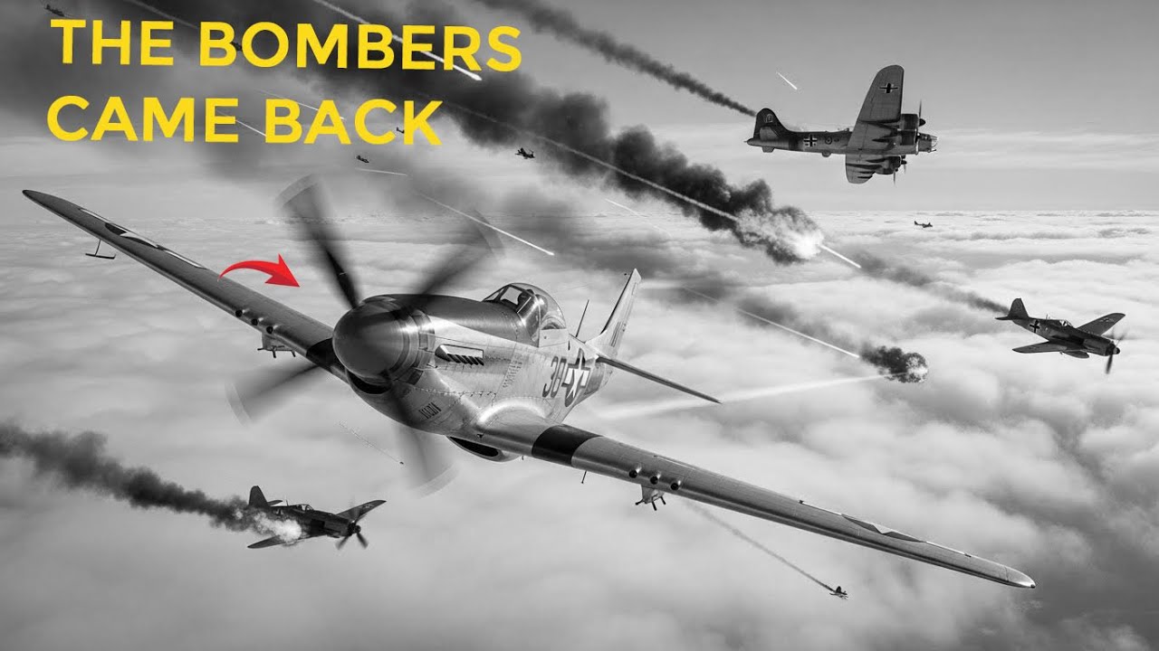 The Luftwaffe Mocked the American Escort Fighters — Until the Bombers Kept Coming Back