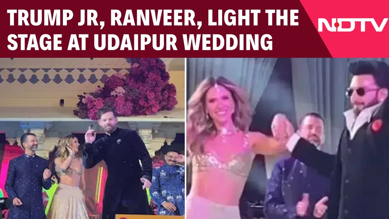 Ranveer Singh, Janhvi Kapoor, Shahid Kapoor Turn Up The Heat At Billionaire's Udaipur Wedding