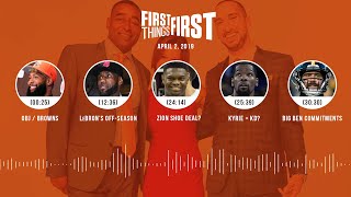First Things First audio podcast (4.2.19) Cris Carter, Nick Wright, Jenna Wolfe | FIRST THINGS FIRST