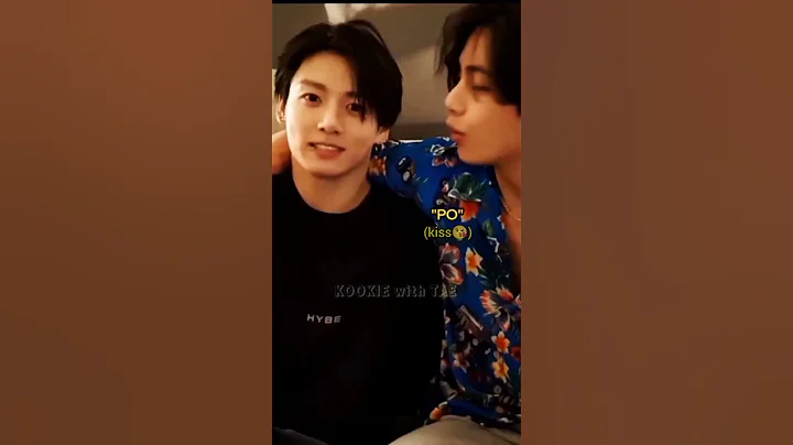 If Taekook is not real then explain this🙄 ..KISS😘 #taekook