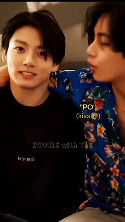 If Taekook is not real then explain this🙄 ..KISS😘 #taekook