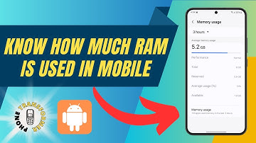 How to Know How Much Ram is Used in Mobile