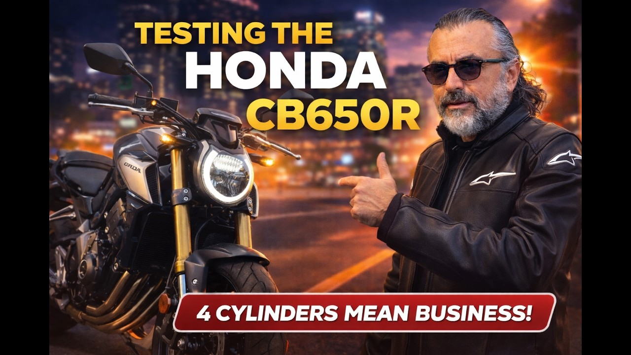 Testing Bikes - Honda CB650R - YouTube