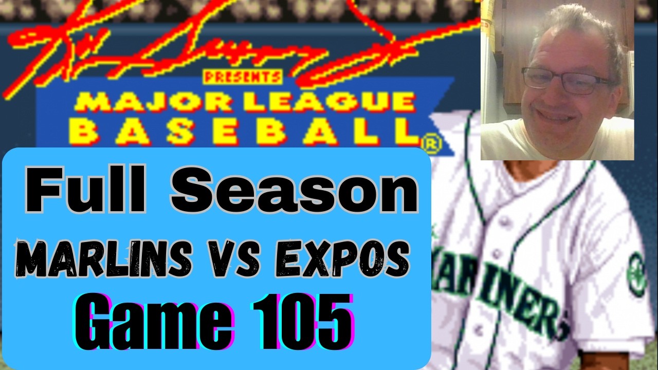 Ken Griffey Jr Presents | MLB | SNES | Expos | Full Season | Game