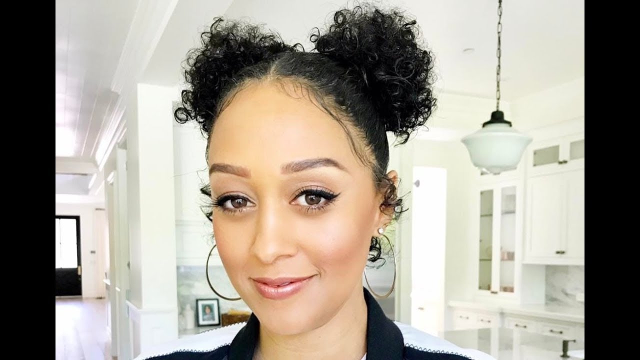 TIA MOWRY Space Buns & Cree's Birthday! Instagram Story - YouTube