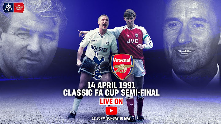 Tottenham Hotspur 3-1 Arsenal | Full Match | Emirates FA Cup Classic | FA Cup 1990/91