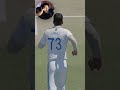 Siraj's Perfect Yorker! - When Chat Is Too OP for Cricket 22 #Shorts