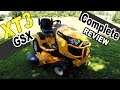 Cub Cadet XT3 Garden tractor review - XT3 GSX 54 deck