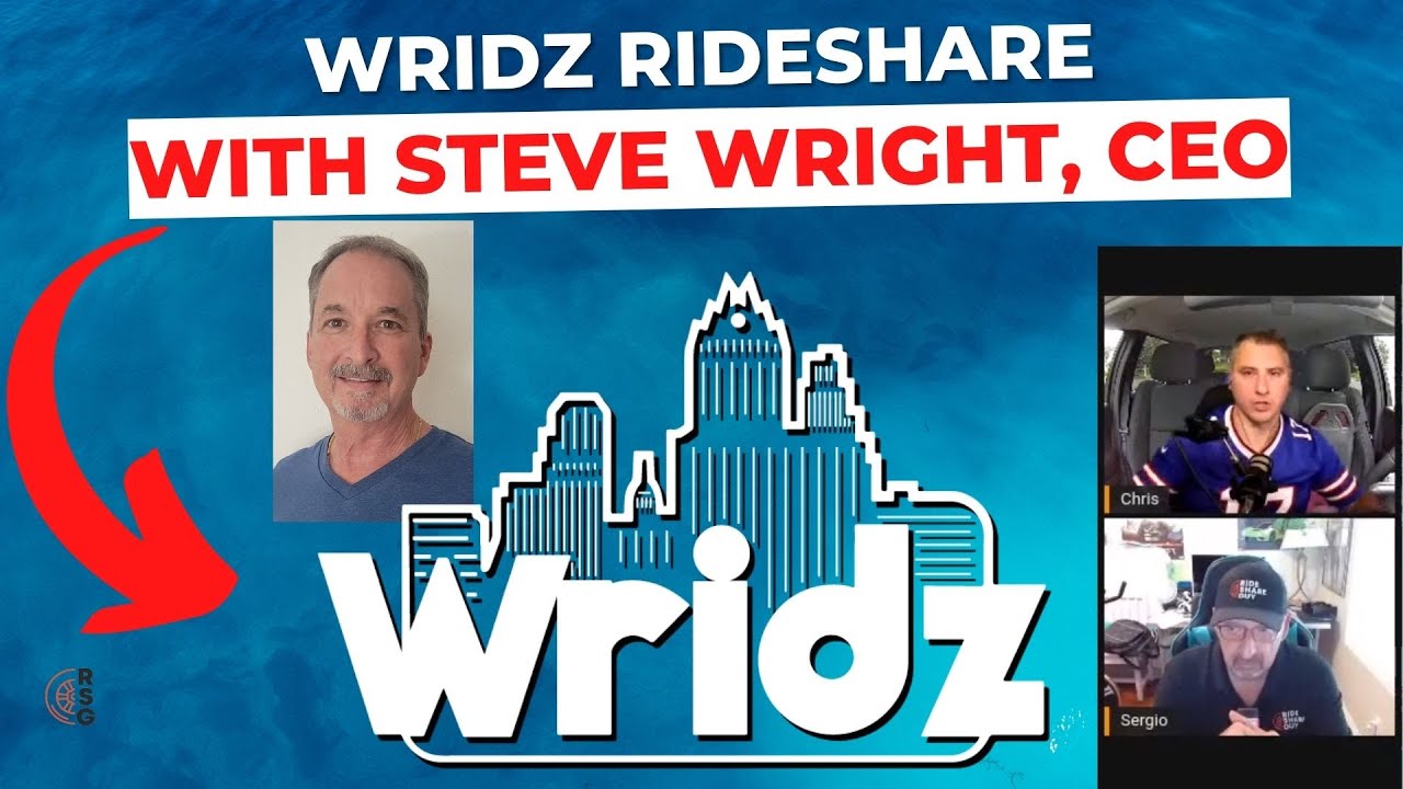 Uber/Lyft competitor With WRIDZ | Interview With Steve Wright Wridz CEO