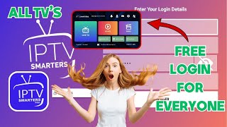 HOW TO GET A FREE LOGIN ON IPTV SMARTERS PRO 2024 screenshot 5